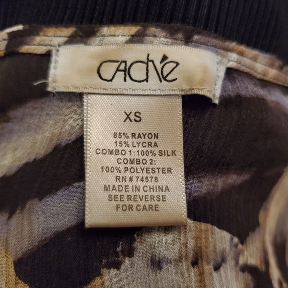 CACHE | Corset Bottom Black Tank Top - Picture 6 of 6